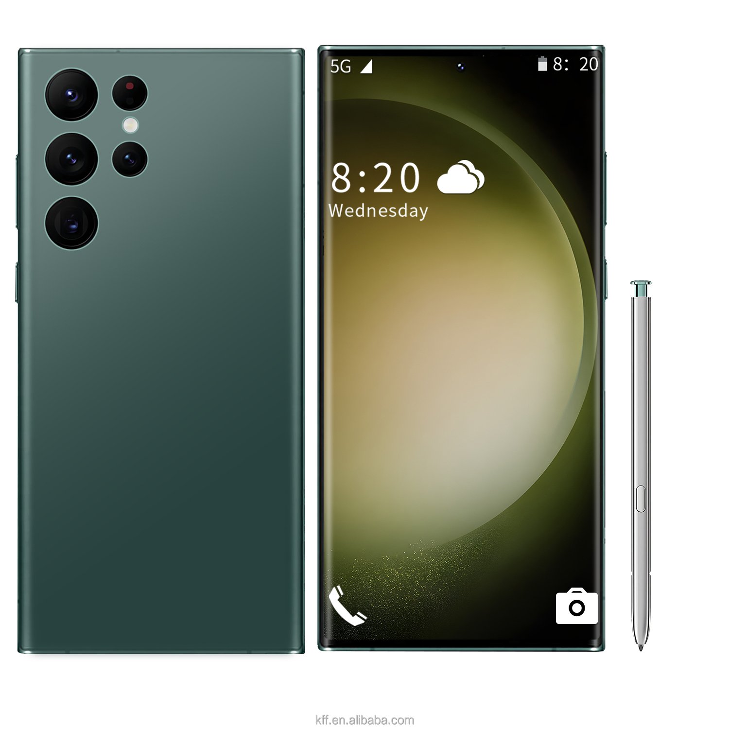 Fast phone Unlocked Cell Phone 7.3 Inch Big Screen 16gb+1tb Dual Sim Android Original Smart 5g Mobile Phone